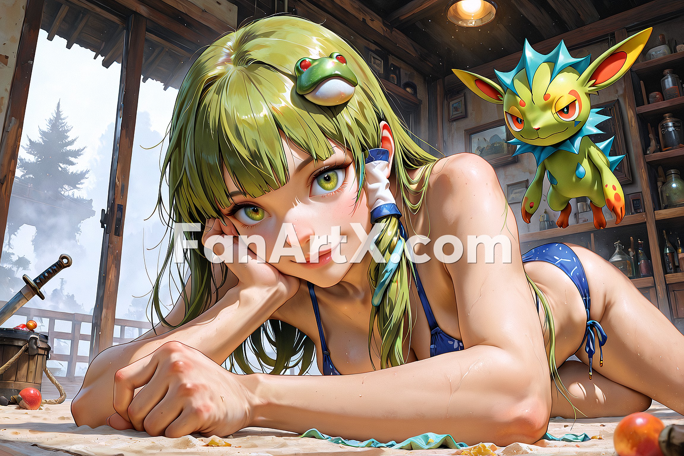 Kochiya Sanae Touhou project Fanart 1337197